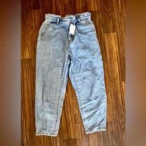 TNR Paper Bag Waist Jeans